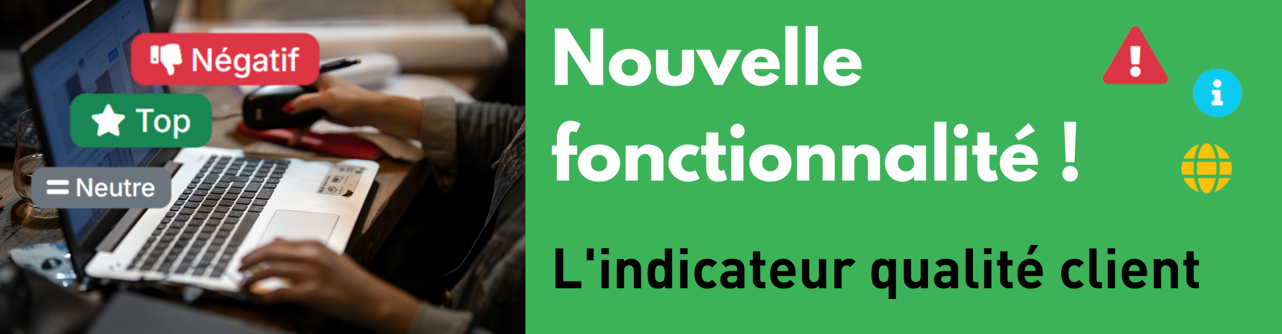 Nouvelle fonctionnalité ReservaPro : la fiche client et l&rsquo;indicateur qualité client