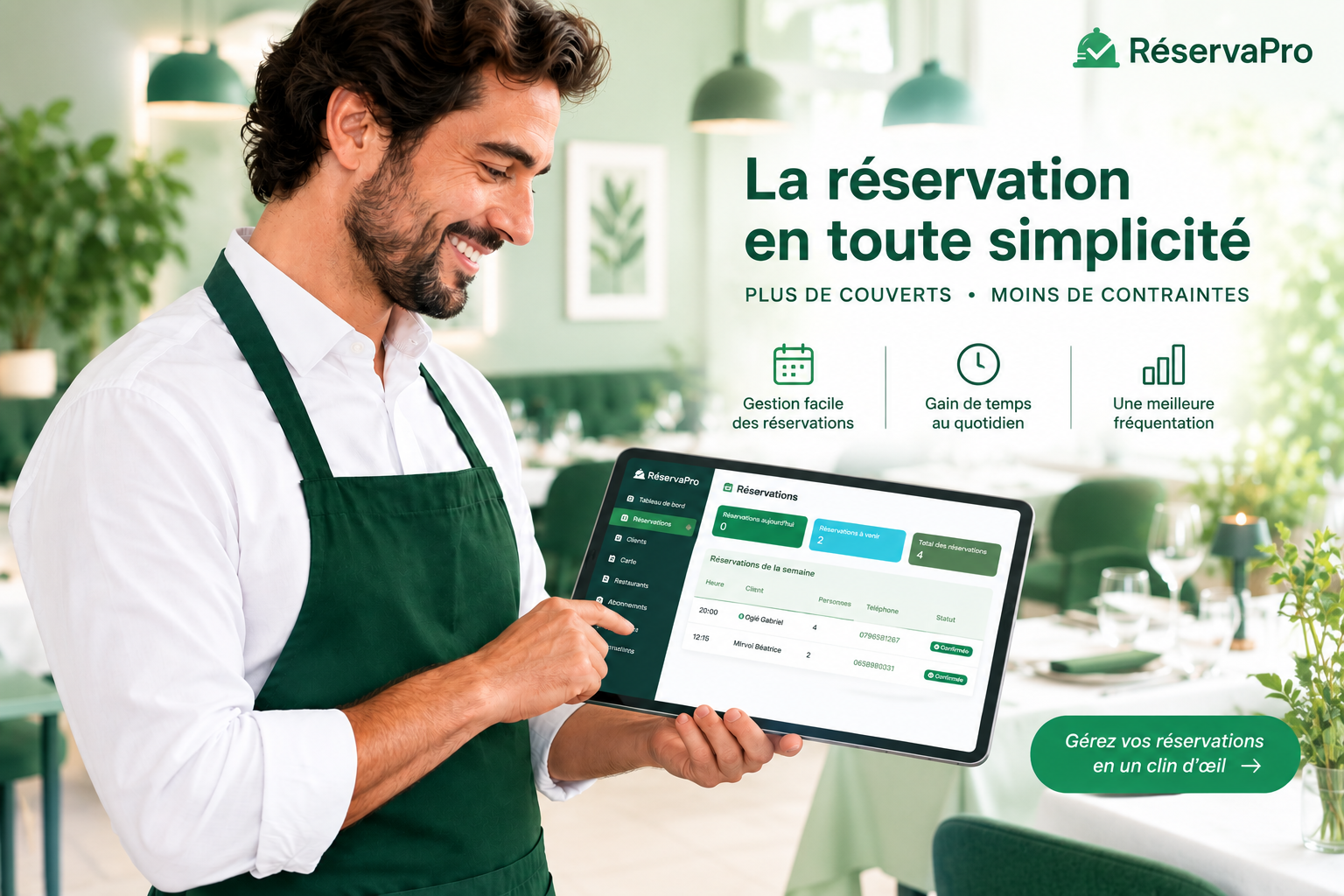 Système de réservation en ligne : les 4 étapes pour équiper votre restaurant