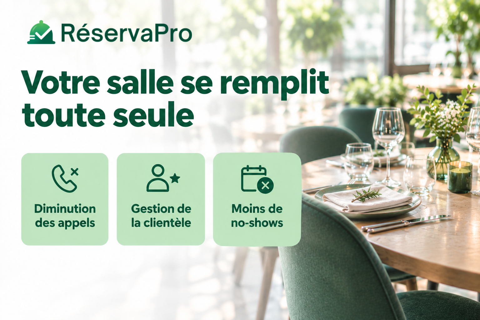 Système de réservation pour restaurant : le bon choix pour ouvrir sereinement