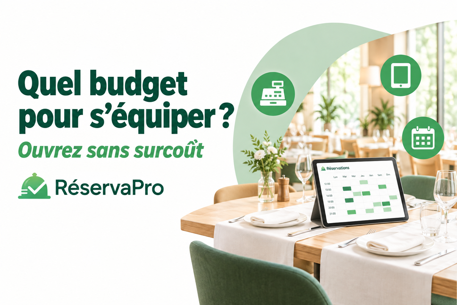 Équipement numérique d’un restaurant : quel budget prévoir pour bien démarrer ?